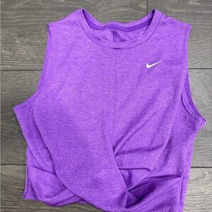 Nike Women's Vibrant Purple Muscle Tee